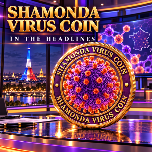 Shamonda Virus Coin in the headlines β news studio artwork